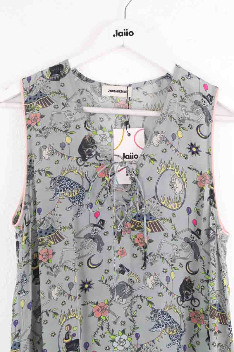 Robe Zadig & Voltaire Bleu en Viscose