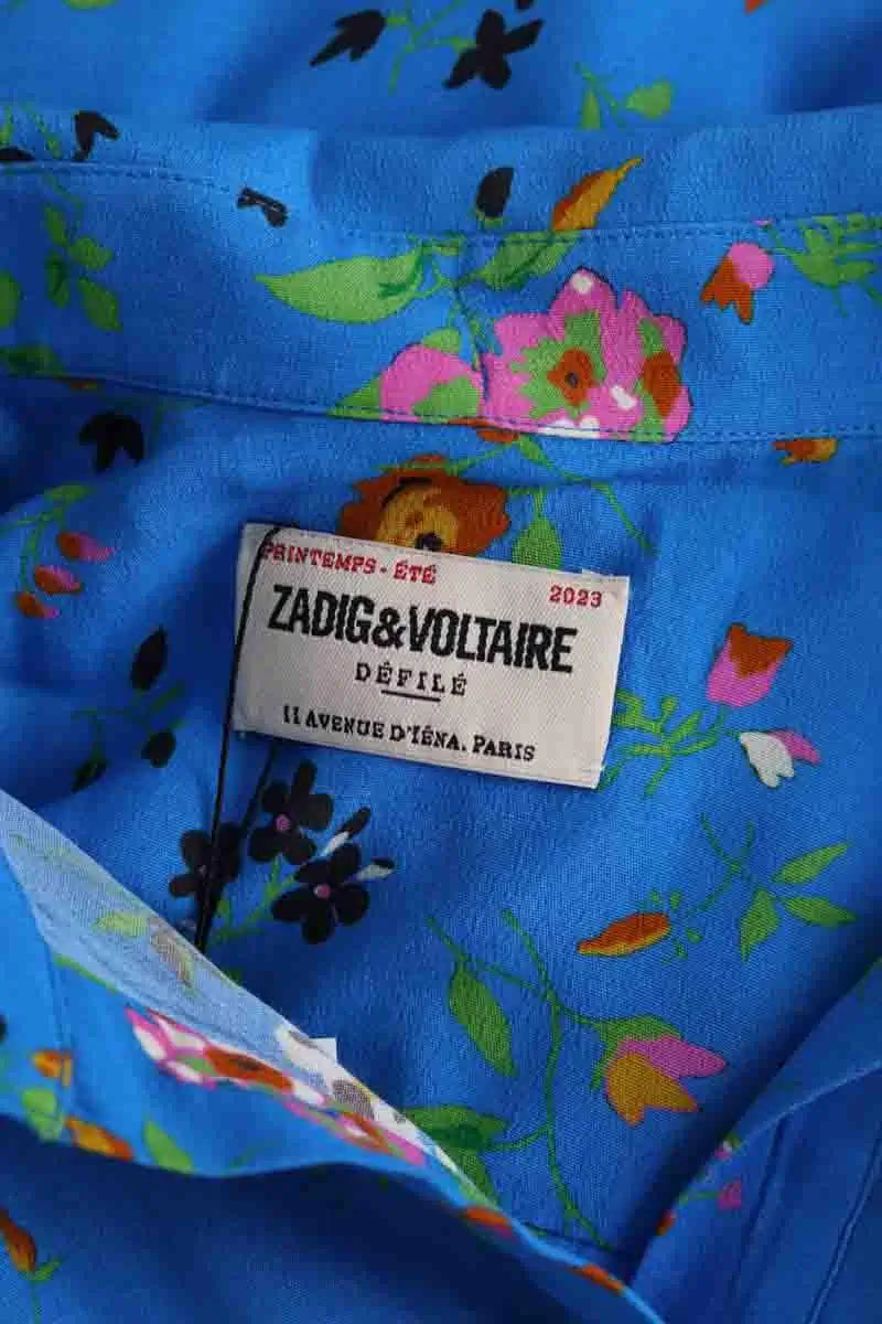 Robe Zadig & Voltaire Bleu en Viscose