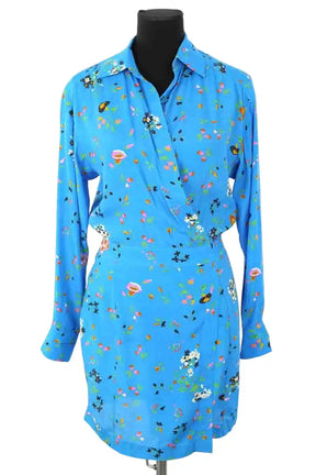 Robe Zadig & Voltaire Bleu en Viscose, taille XS - Seconde Main