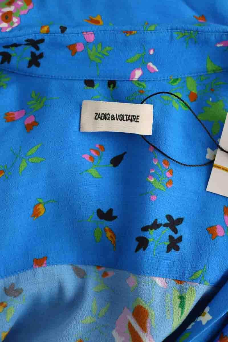 Robe Zadig & Voltaire Bleu en Viscose