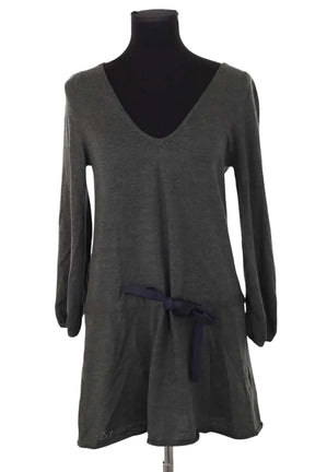 Robe Zadig & Voltaire Gris en Laine, taille M - Seconde Main