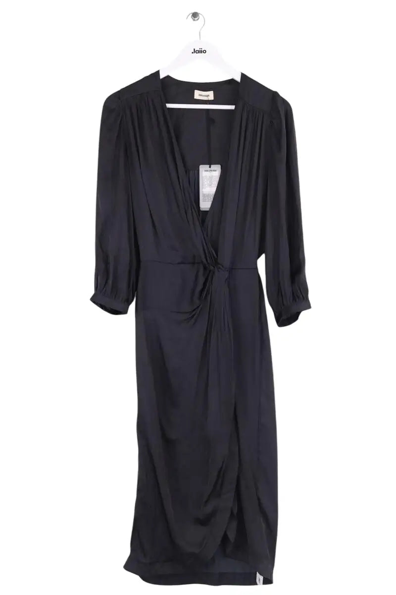 Robe Zadig & Voltaire Gris en Synthétique, taille M - Seconde Main
