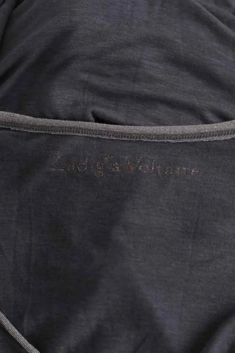 Robe Zadig & Voltaire Gris en Synthétique