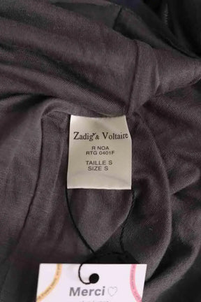 Robe Zadig & Voltaire Gris en Synthétique