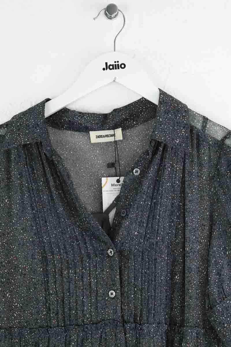 Robe Zadig & Voltaire Gris en Synthétique