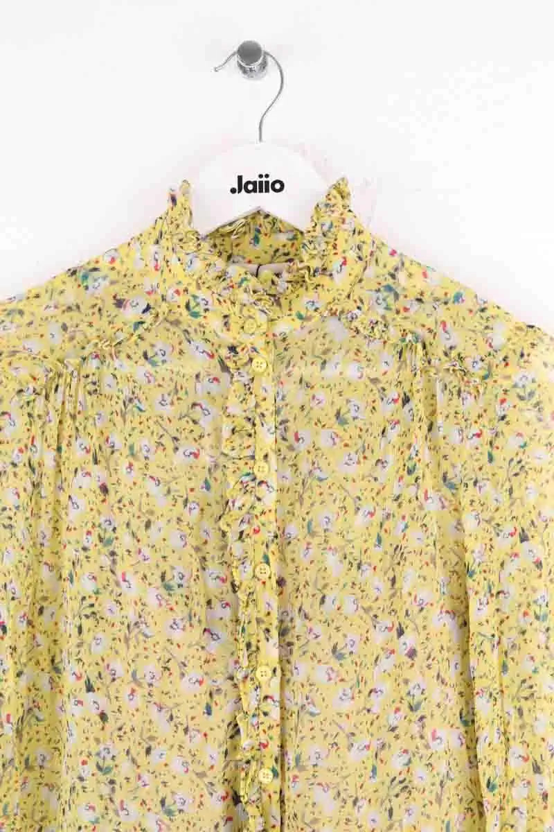 Robe Zadig & Voltaire Jaune en Synthétique