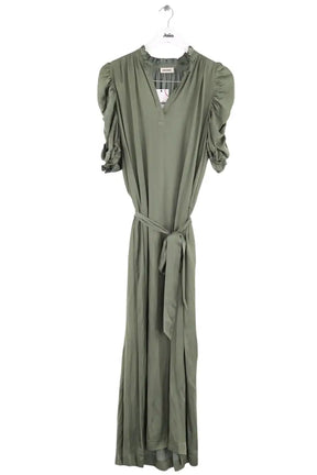 Robe Zadig & Voltaire Kaki en Soie, taille M - Seconde Main