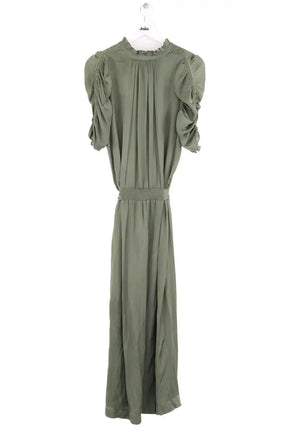 Robe Zadig & Voltaire Kaki en Soie