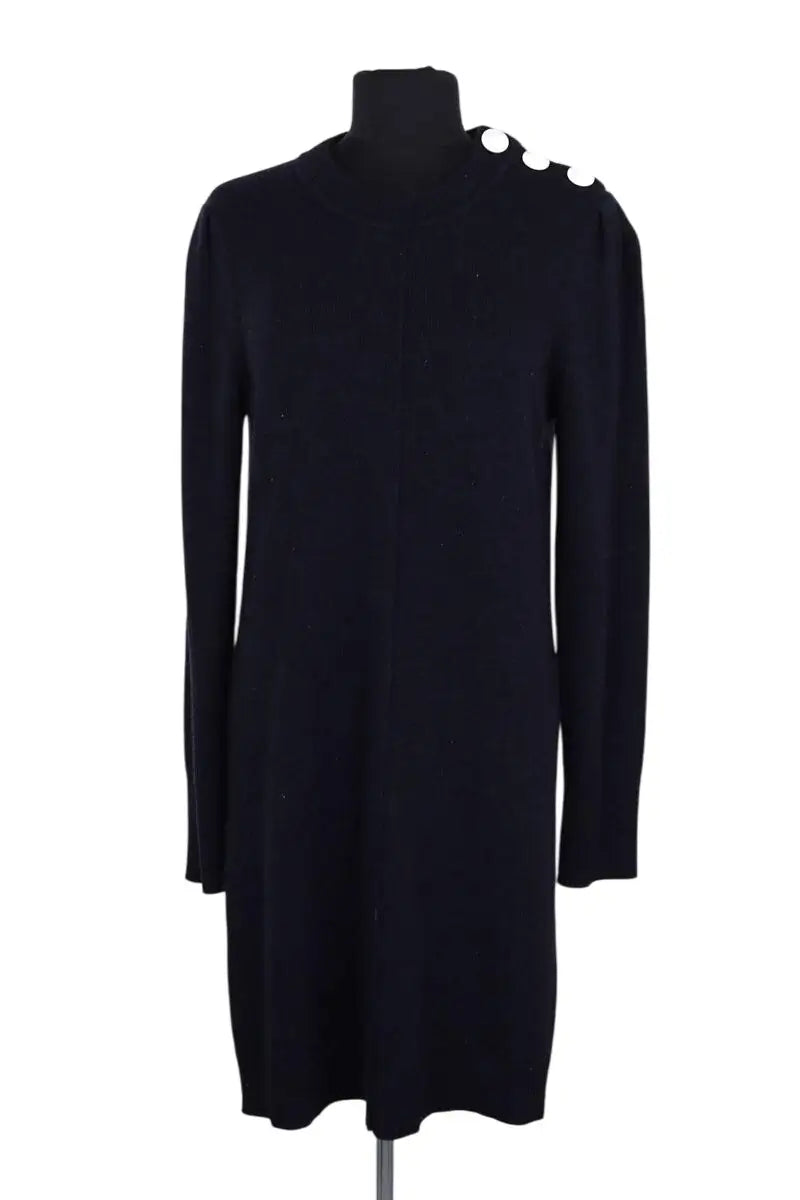 Robe Zadig & Voltaire Marine en Laine, taille M - Seconde Main