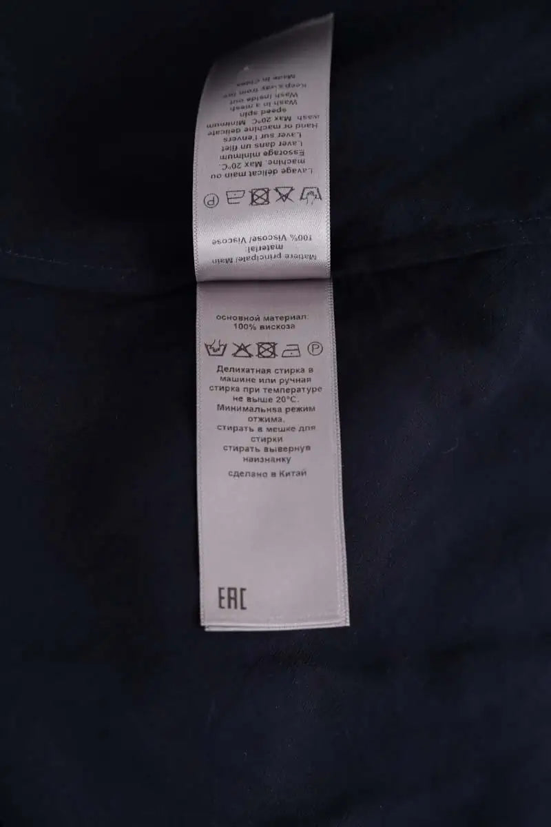 Robe Zadig & Voltaire Marine en Viscose