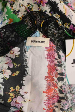 Robe Zadig & Voltaire Mix print Multicolore en Soie
