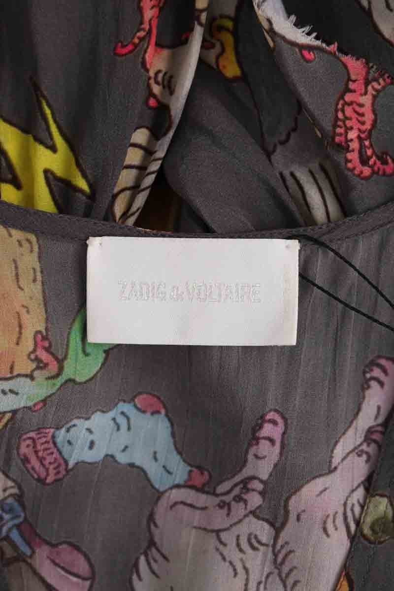 Robe Zadig & Voltaire Multicolore en Viscose