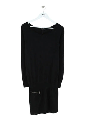 Robe Zadig & Voltaire Noir en Laine, taille M - Seconde Main
