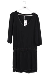 Robe Zadig & Voltaire Noir en Soie, taille M - Seconde Main