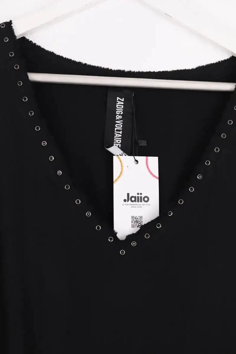 Robe Zadig & Voltaire Noir en Soie