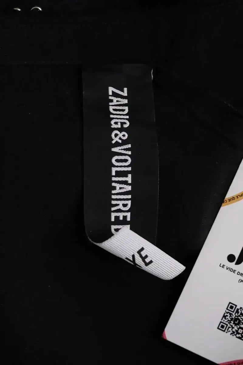 Robe Zadig & Voltaire Noir en Soie