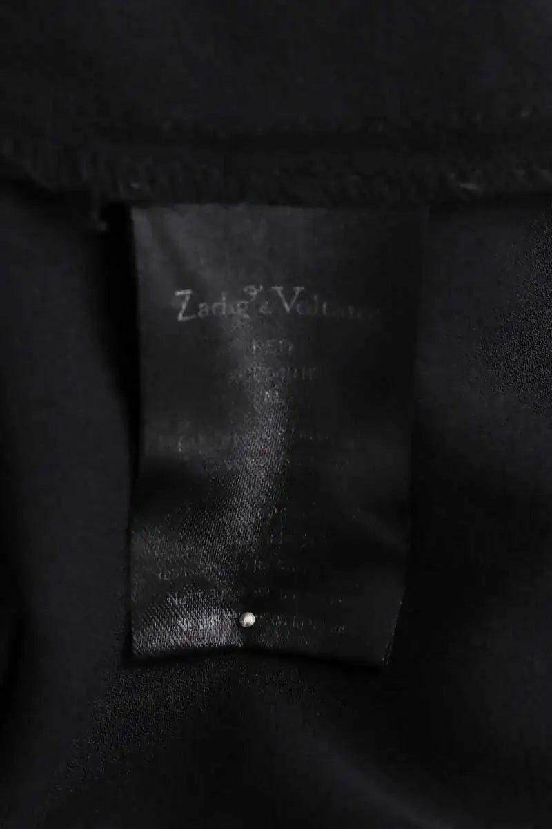 Robe Zadig & Voltaire Noir en Soie