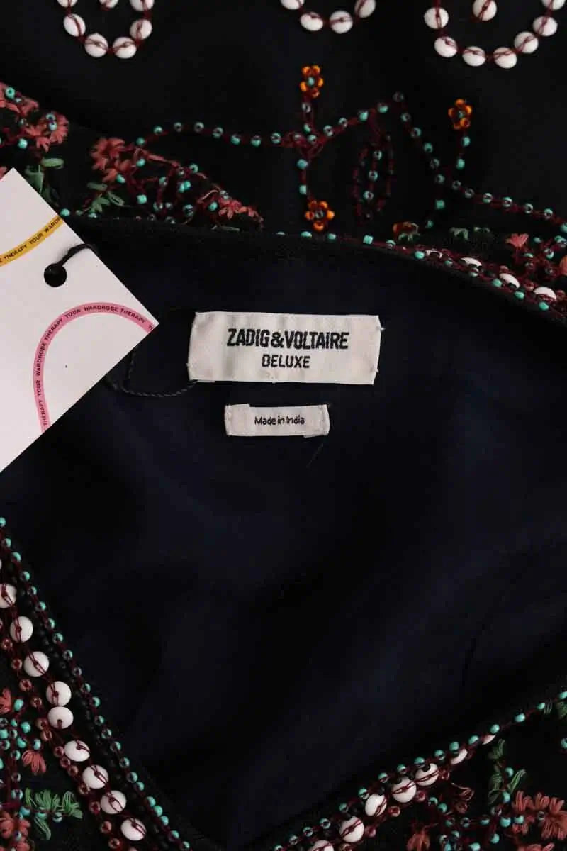 Robe Zadig & Voltaire Noir en Synthétique