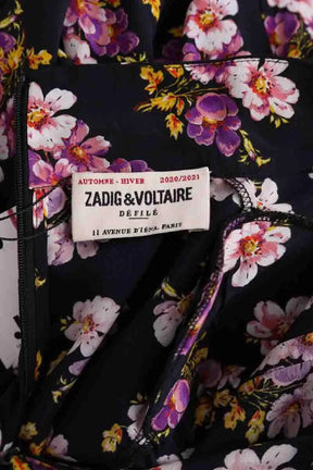 Robe Zadig & Voltaire Rabbi Noir en Soie