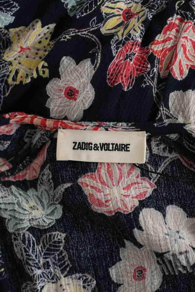Robe Zadig & Voltaire Raspali print flowers Multicolore en Viscose