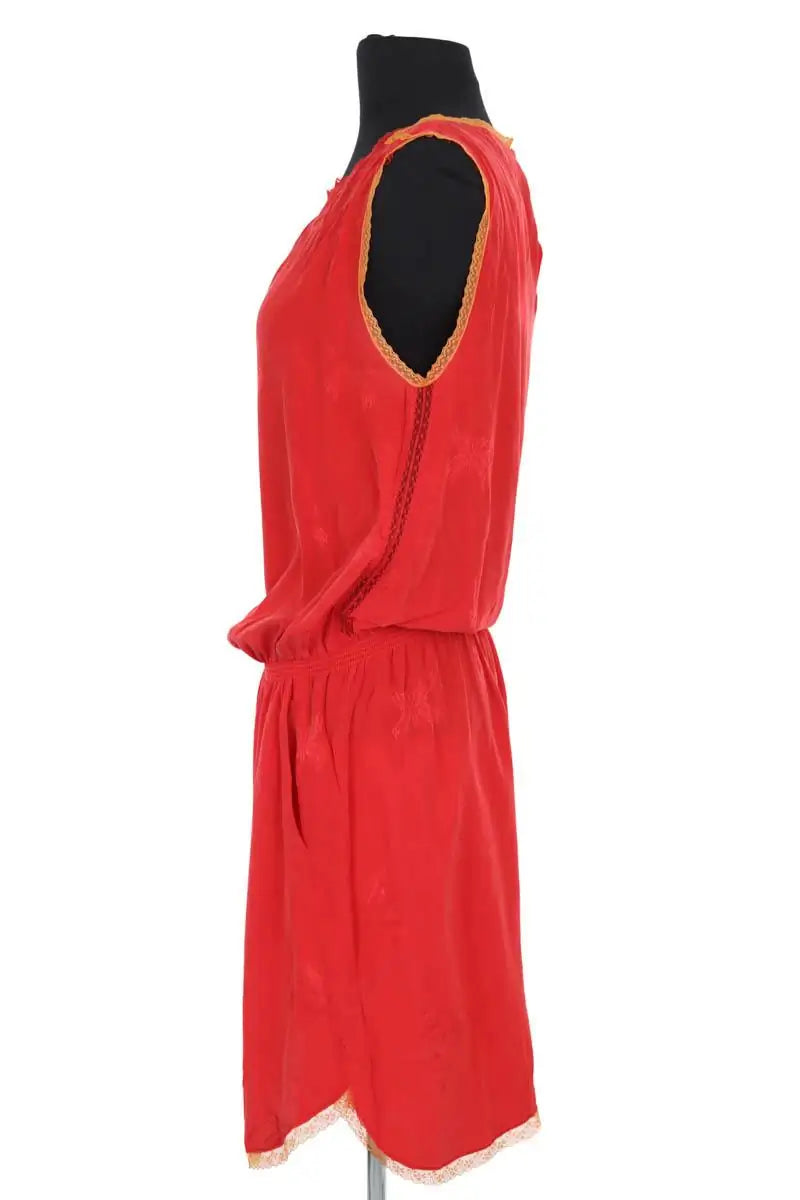 Robe Zadig & Voltaire Reina Rouge en Soie