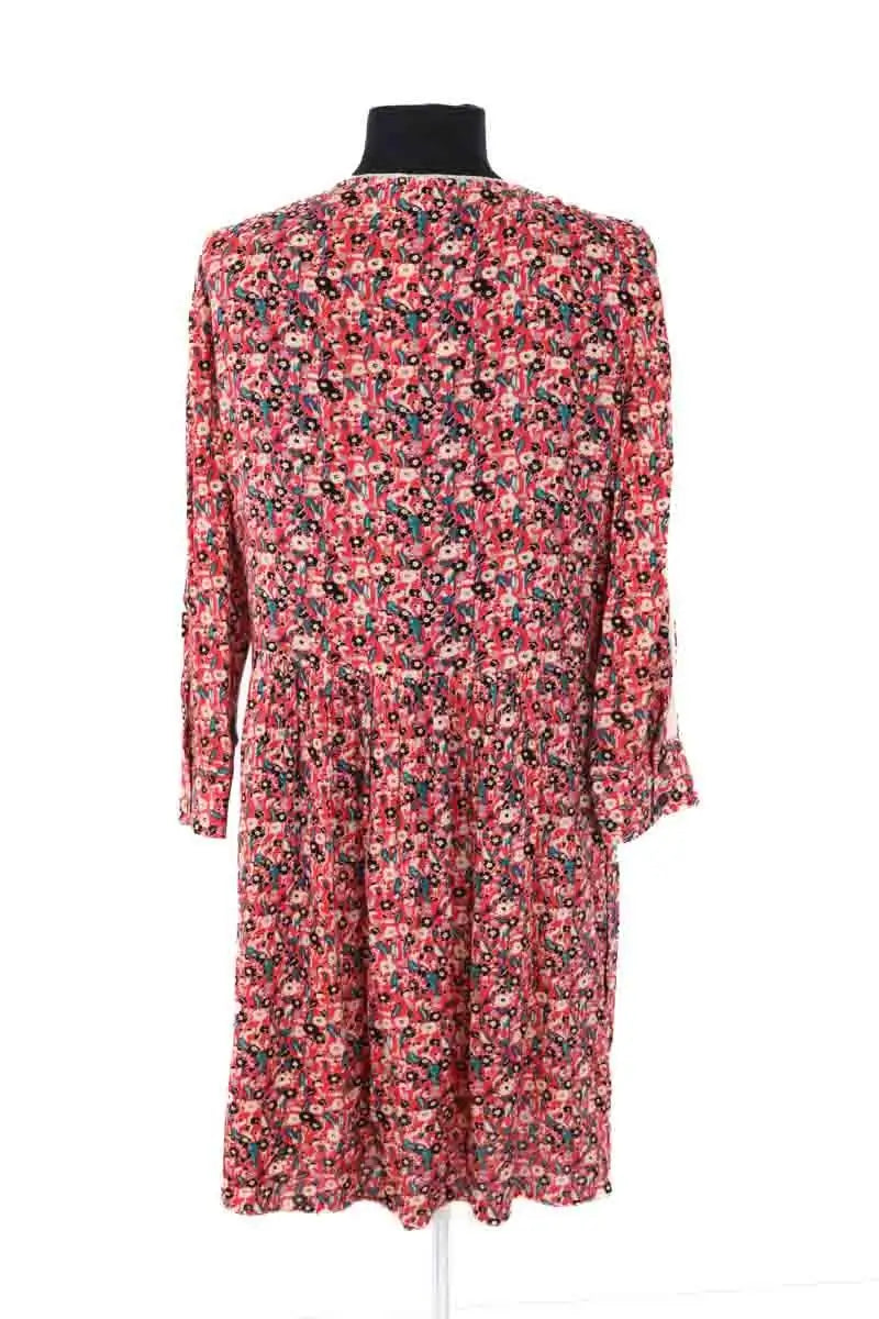 Robe Zadig & Voltaire Riva print small Rouge en Viscose