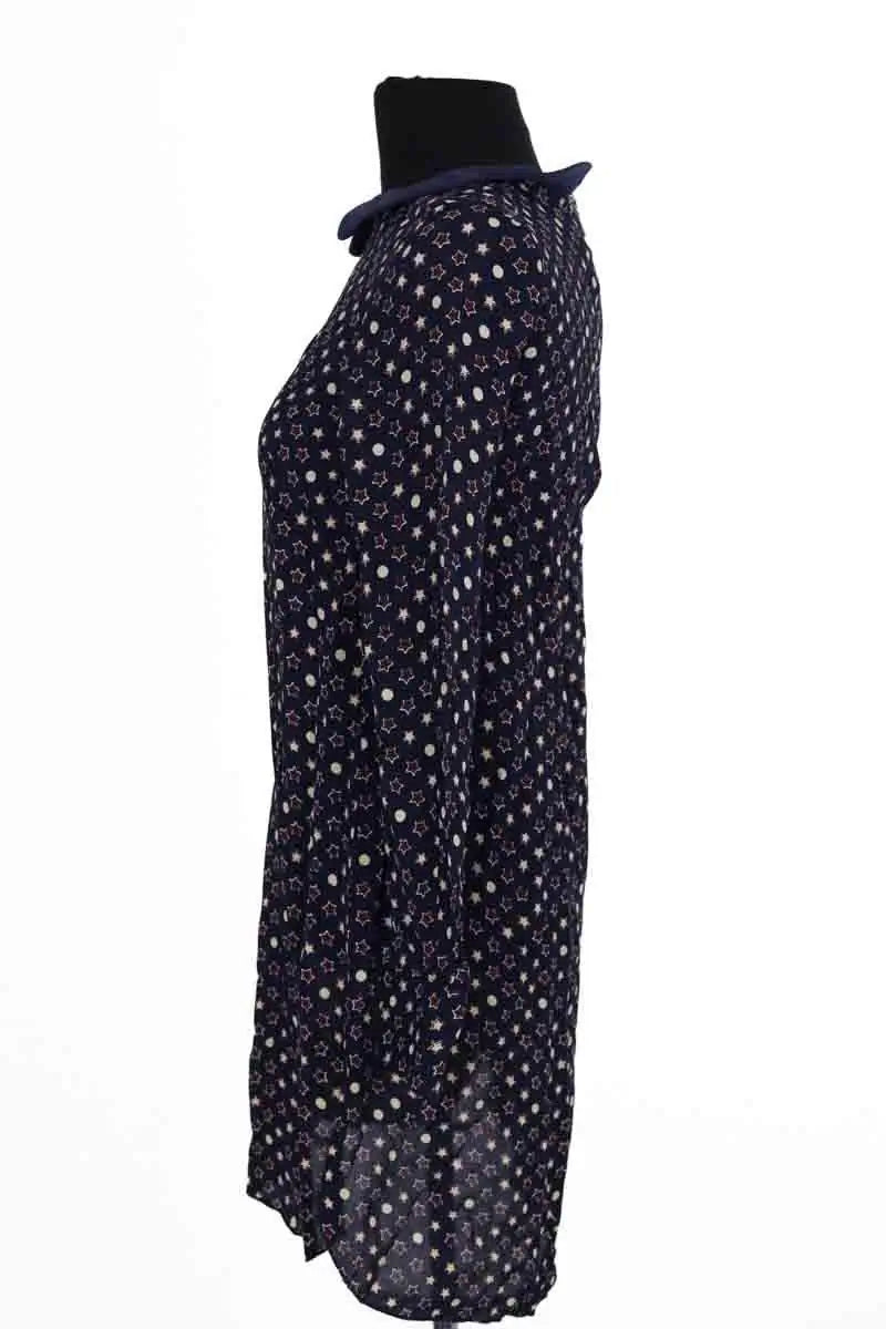 Robe Zadig & Voltaire Rive print Bleu en Viscose