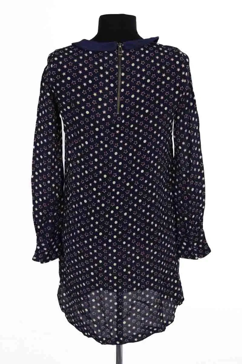 Robe Zadig & Voltaire Rive print Bleu en Viscose