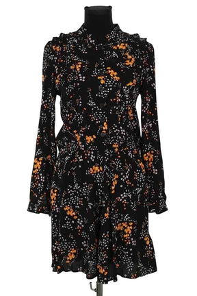 Robe Zadig & Voltaire Rojo spark Noir en Viscose, taille XS - Seconde Main