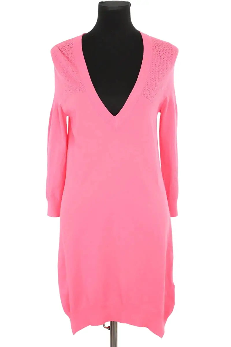 Robe Zadig & Voltaire Rose en Viscose, taille S - Seconde Main
