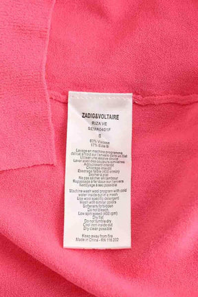 Robe Zadig & Voltaire Rose en Viscose