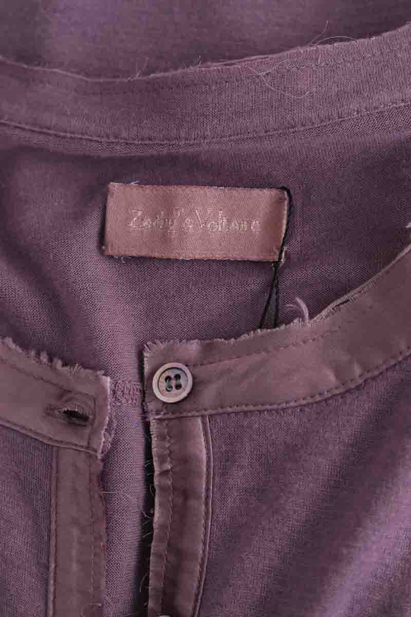 Robe Zadig & Voltaire Violet en Coton