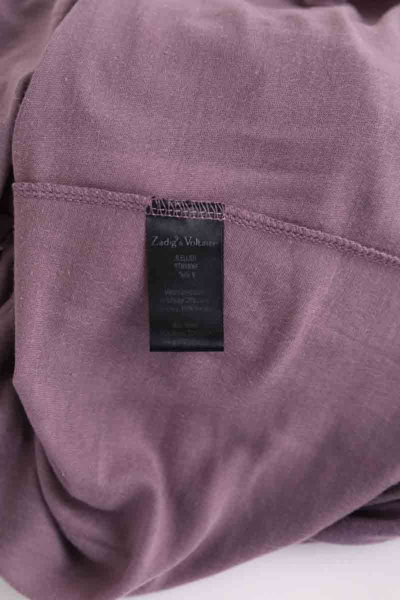 Robe Zadig & Voltaire Violet en Coton