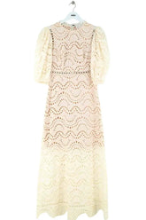 Robe Zimmermann Blanc en Coton, taille L - Seconde Main
