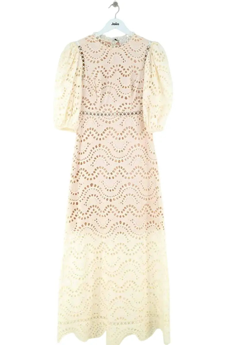Robe Zimmermann Blanc en Coton, taille L - Seconde Main