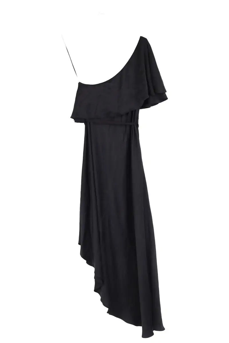 Robe Zimmermann Noir en Soie