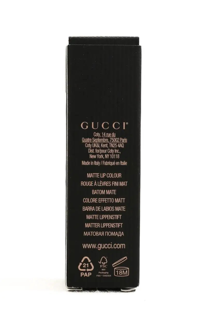 Rouge à lèvres Gucci Janet rust Marron en 