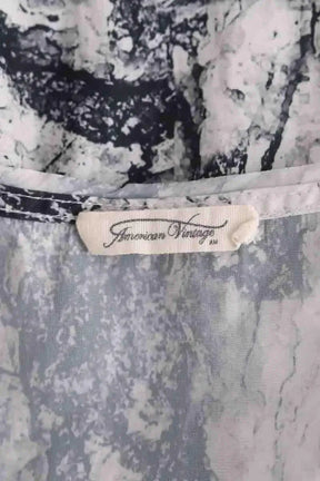 Robe American Vintage Gris en Synthétique