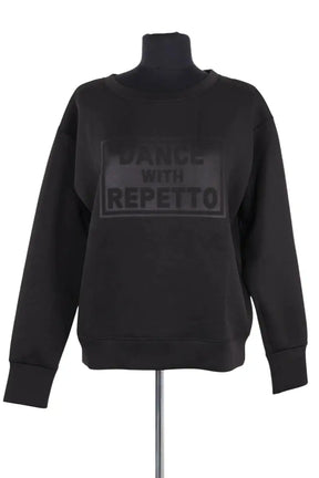 Pull Repetto Noir en Synthétique, taille L - Seconde Main