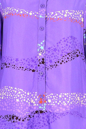 Robe Isabelle Blanche  Violet