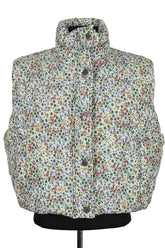 Doudoune Sandro Turquoise en Synthétique, taille S - Seconde Main