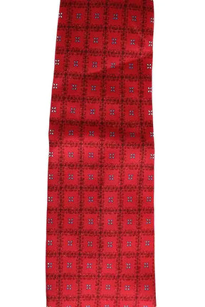 Cravate Yves Saint Laurent Rouge en Soie