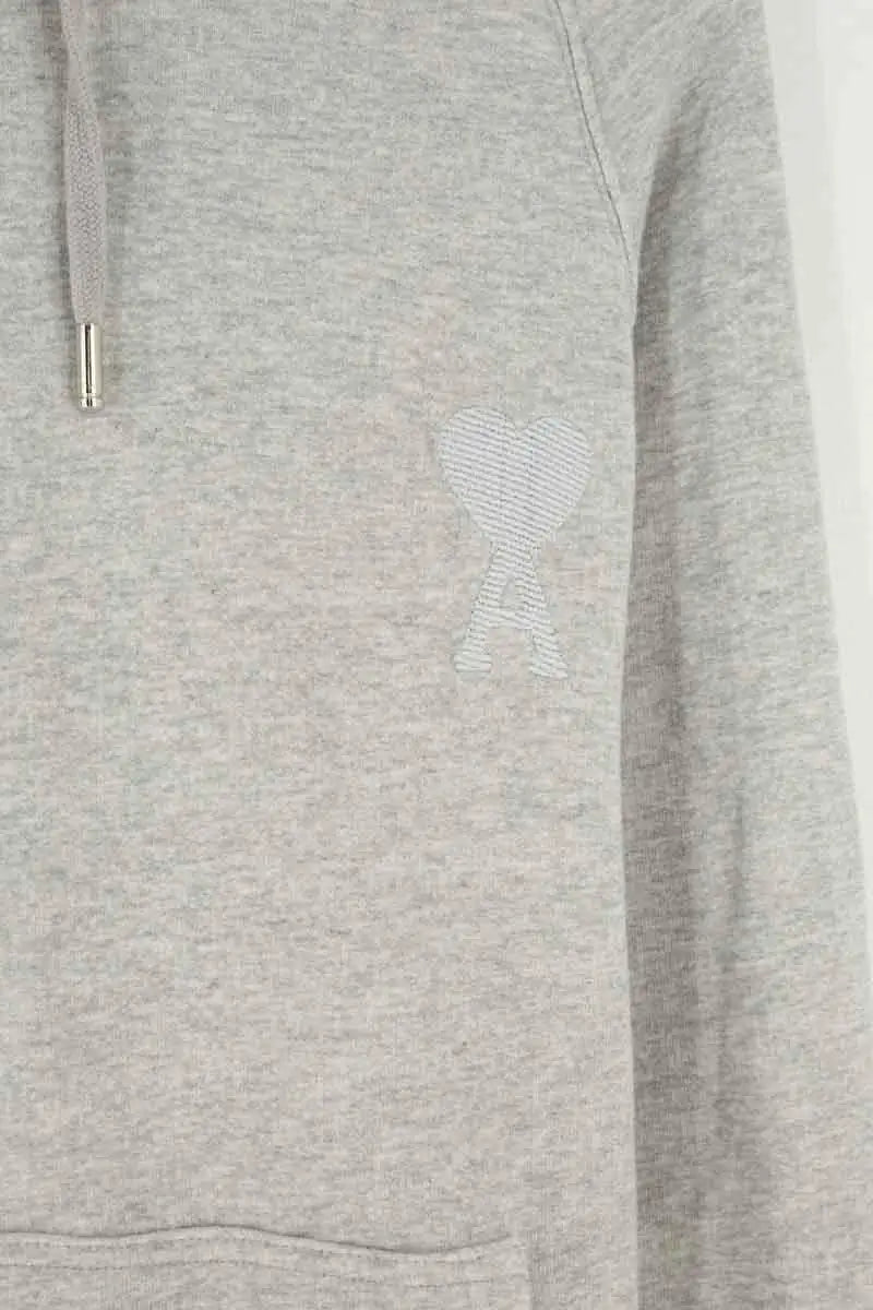 Sweatshirt Ami Gris en Coton