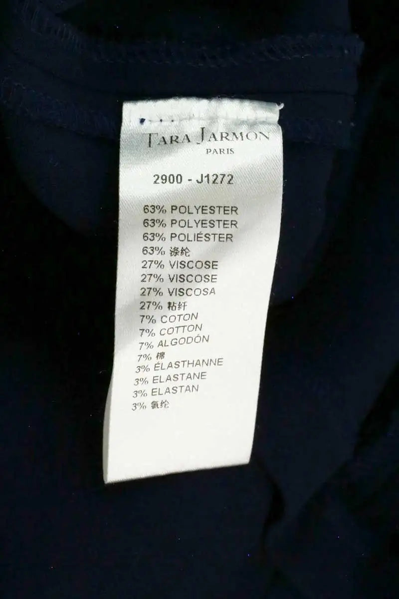 Mini jupe Tara Jarmon Bleu en Synthétique