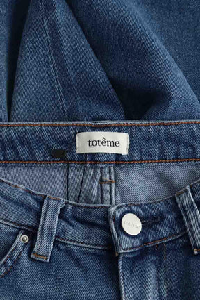 Jean droit Totême  Bleu