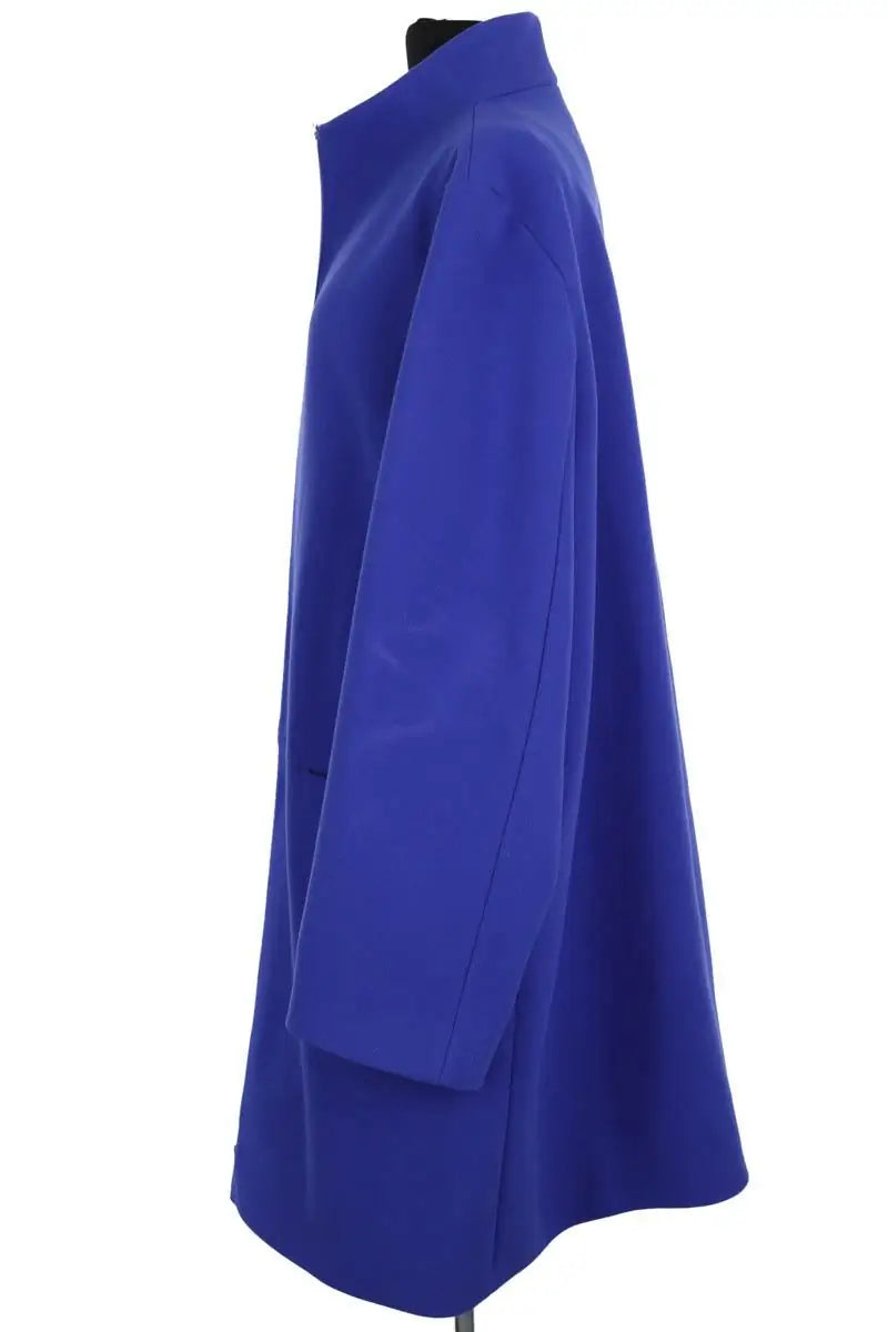 Manteau Marina Rinaldi Bleu en Laine