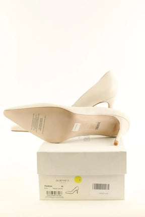 Talons LK Bennett Floret new Ecru en Cuir