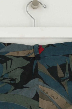 Pantalon droit Max Mara Multicolore en Coton