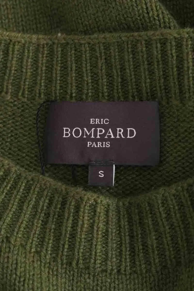 Pull Eric Bompard Kaki en Cachemire