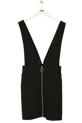 Robe Maje Noir en Coton, taille S - Seconde Main